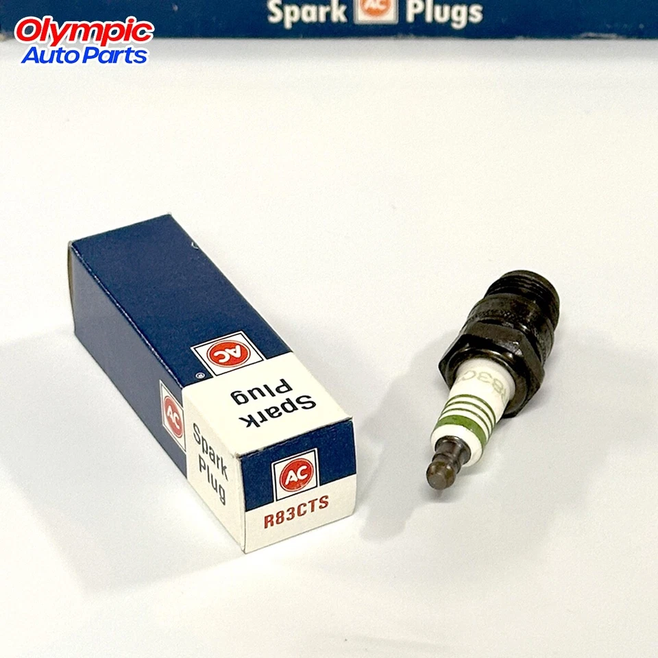 AC DELCO - R83CTS 正品老式火花塞 - x104(野马、T-Bird、收费公路) — 第 3/4 张图片
