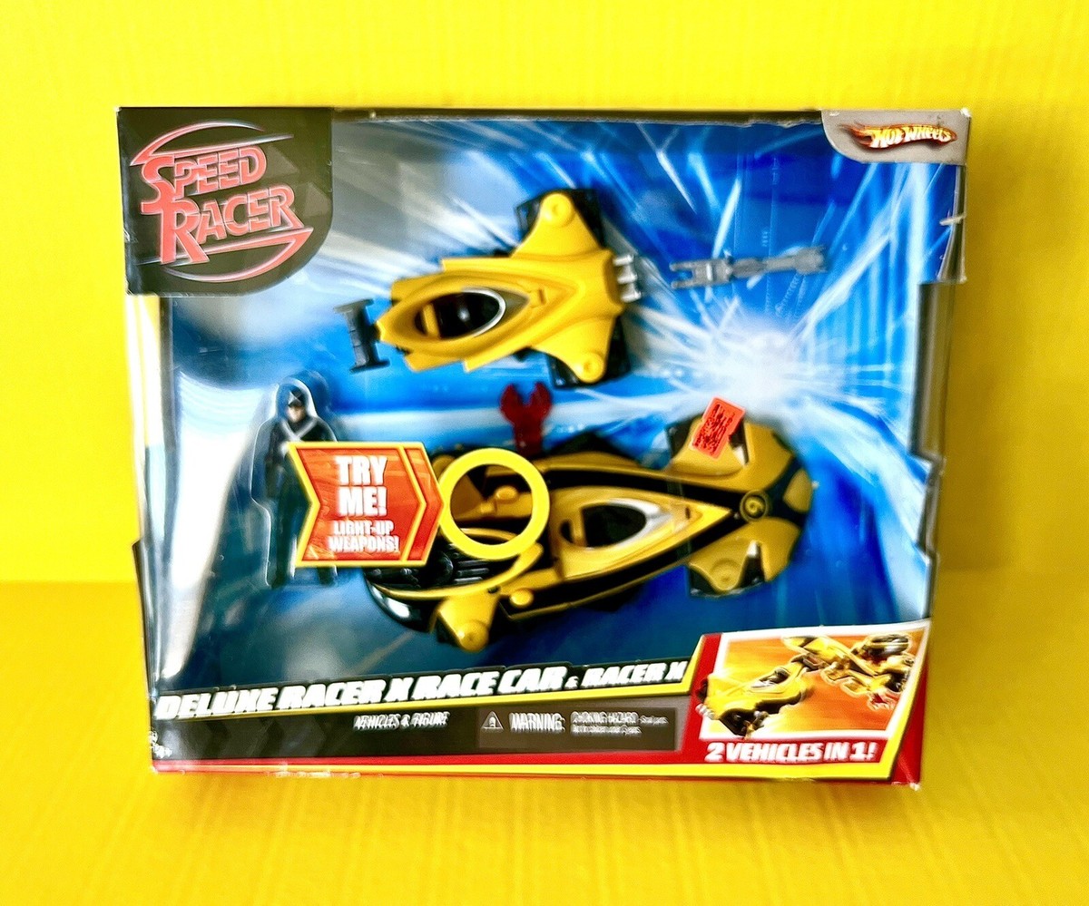 Speed Racer DVDセット特典 ミニカー&ミニカーセット Speed Racer Deluxe Racer X Race Car & Racer X Set - Brand New - US