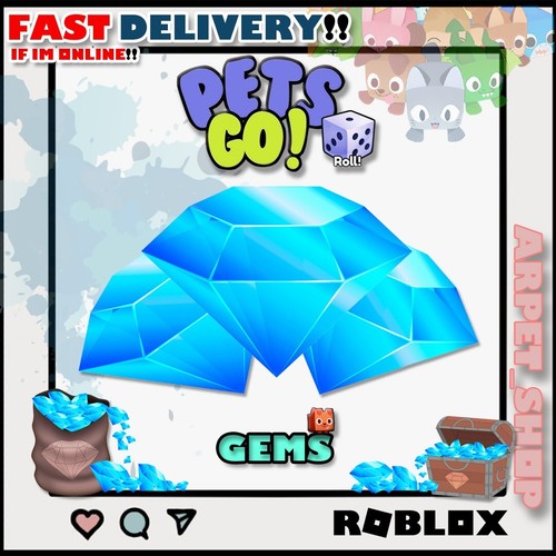 Pets Go / Pet RNG Roblox | Huge, Stats Pets and Gems - Picture 7 of 88