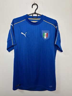 ITALIEN NATIONALMANNSCHAFT 2016/2017 HOME FOOTBALL SHIRT PUMA SOCCER TRIKOT GRÖSSE M