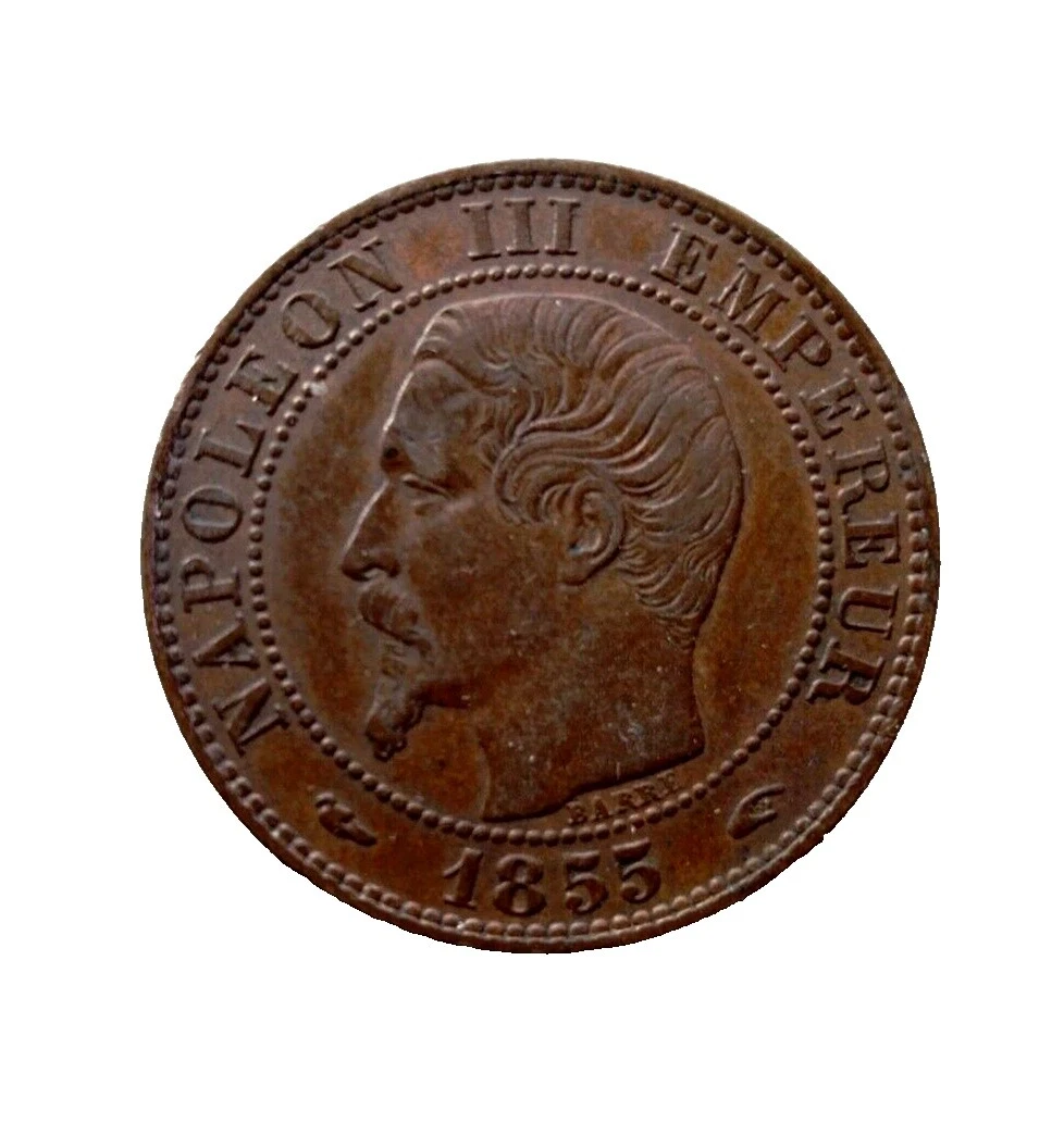 Uncertified Bronze French Coins