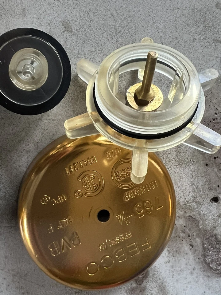 Genuine OEM Febco 1/2" & 3/4" 765 Assembly Rebuild Repair Kit Backflow PVB - Image 3 of 4