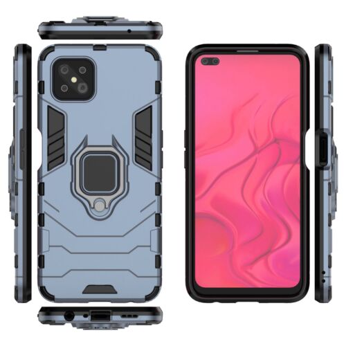 COVER CASE Per Oppo Reno 4z 5G Metall Forte Rinforzato AntiUrto Caduta Ferro Car - Foto 6 di 17