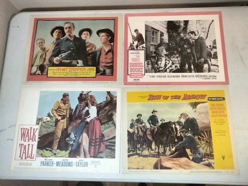 Filmplakate - 11x14" Run of the Arrow, Daniel Boone, Fort Laramie