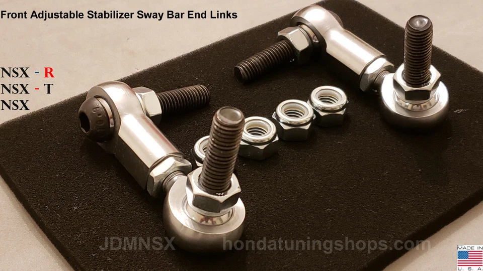 Barra estabilizadora delantera ajustable Acura NSX 1991 a 2005 NA1 NA2 R Foto 3 de 4