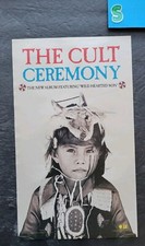 The Cult Ceremony Album Promo Print Advertisement Vintage 1991