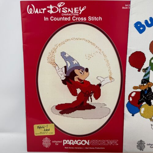 Walt Disney Bugs Bunny Counted Cross Stitch Pattern Book Paragon Needlecraft - Picture 2 of 7
