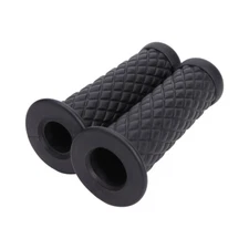 1 Pair 7/8" Motorcycle Gel Hand Bar Grips FOR KAWASAKI NINJA 500 1000 Ninja ZX6R