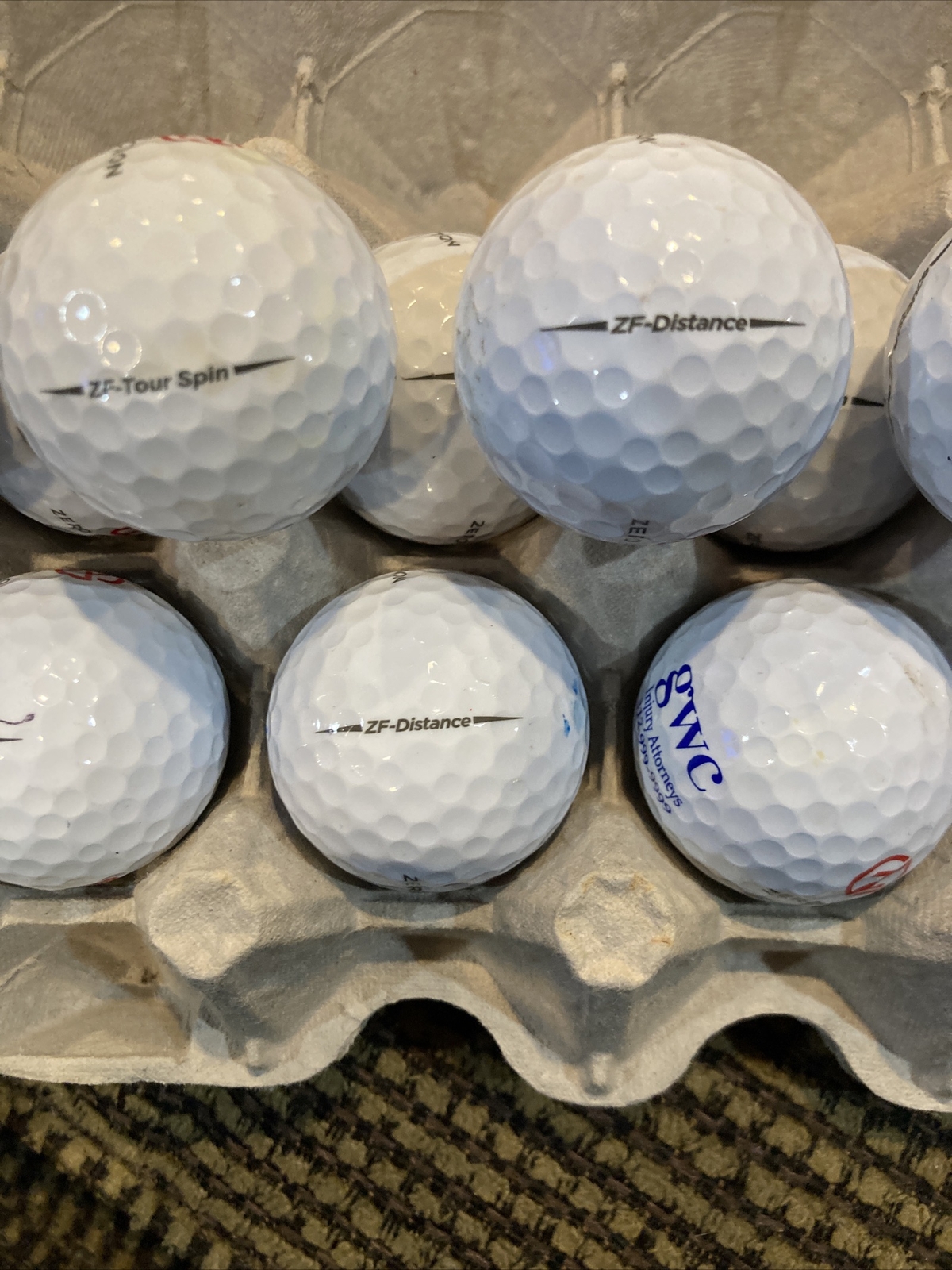 15 Used Zero Friction Golf BallsAAAAA eBay
