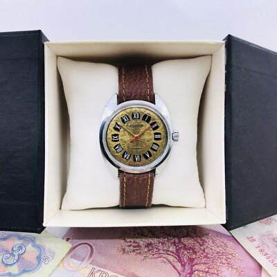   Seltene Vintage Vostok Muster Sowjetische UdSSR Armbanduhr Wostok 2409  