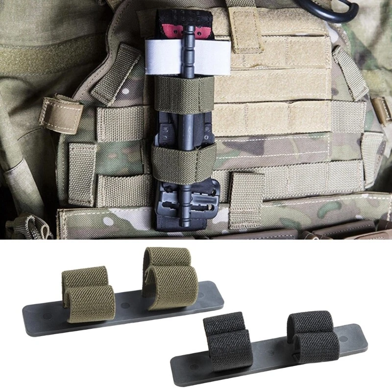 Duty belt tourniquet holder top