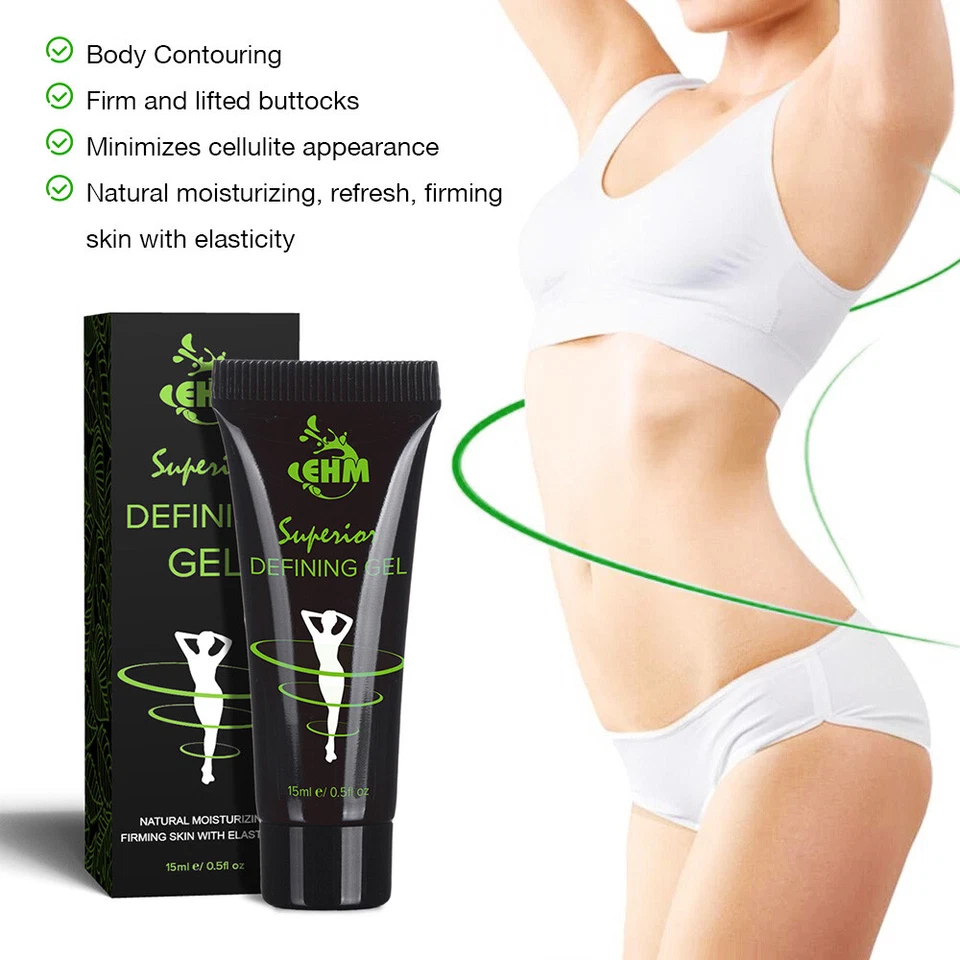 2 PC Defining GEL Ultimate Aplicators funciona para tonificar firme 15 ml ea Foto 2 de 4