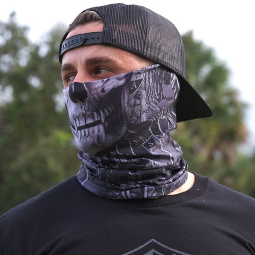 Bandana SKULL Totenkopf Multifunktionstuch Mundbedeckung Maske Motorrad Halstuch - Bild 42 von 54