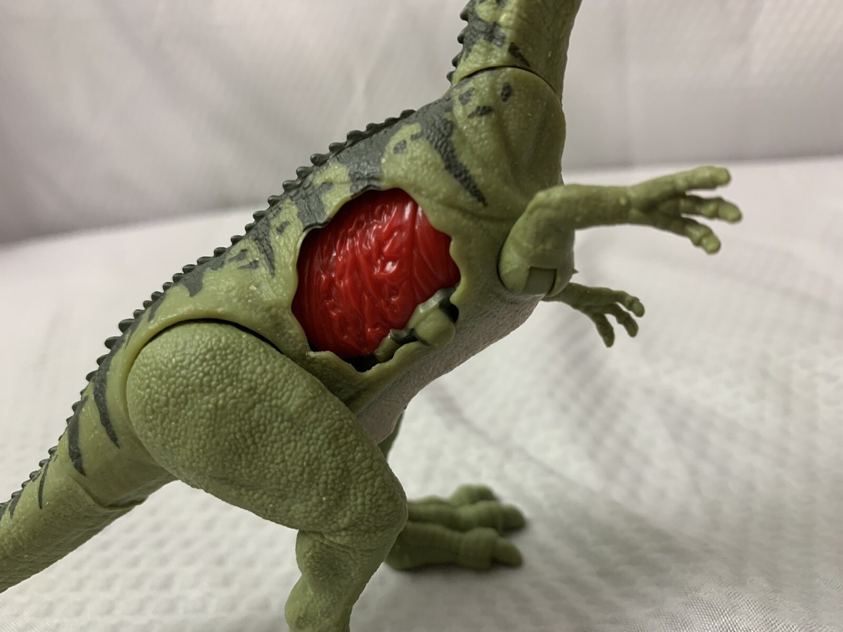 MONOLOPHOSAURUS Battle Damage Dinosaur Toy 2017 Mattel