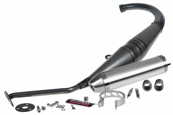 Auspuff Giannelli Strada Aluminium FüR Aprilia Rs 50 99-05 / Tuono 50 03-07 (E)-image
