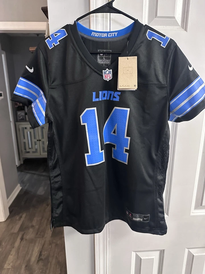 Detroit Lions Amon-Ra St. Brown Nike Jersey NWT Size Women’s Large - Image 3 of 4