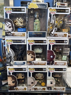 lot 13 Funko Pop soda Lord of the Rings LOR Sauron 1487 glow Gandalf Gwahir 72