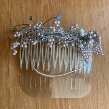 Fancy Bridal Hair Comb 3 1/4  Wedding Hair Accessory