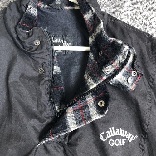 Callaway Golf Tracksuit Mens XL Black 2 Piece Lined Windbreaker Made Scotland - 第 20/23 張圖片