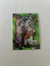 Courtland Sutton 2024 Panini Select 140/499 NEON GREEN SHOCK CLUB LEVEL