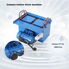 Máquina formadora de bloques de cemento máquina eléctrica para hacer ladrillos huecos máquina de extrusión Bric