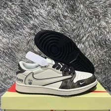Nike J1 Low Customized Travis Scott x Stussy "Lucky 8"