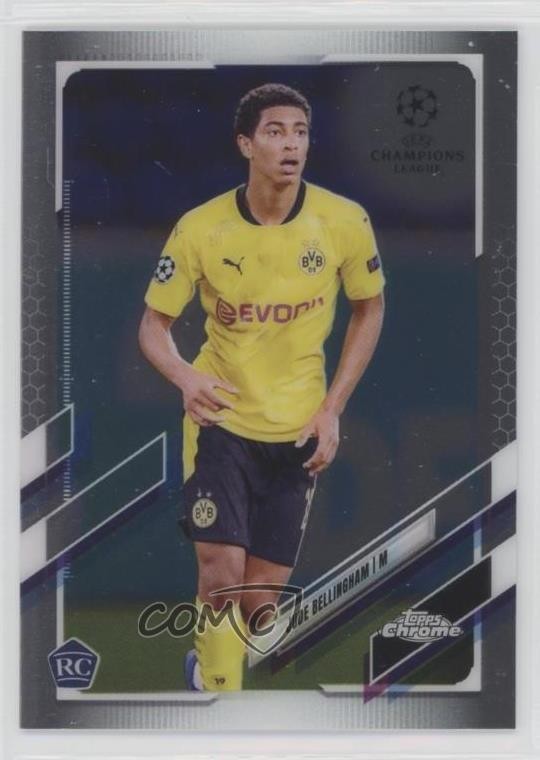 2020-21 Topps Chrome UCL Jude Bellingham #68 vq0