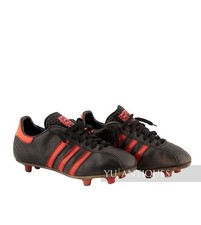 Vintage Retro 70s 80s Adidas Football Soccer Leather Athletic Shoes Boots US 6