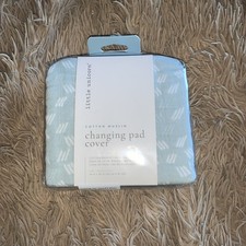 Cotton Muslin Baby Changing Pad Cover Misty Field by Little Unicorn 17