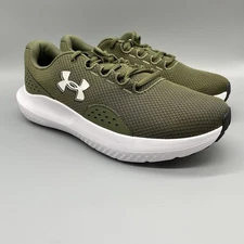 Under Armour Shoes Mens US 9.5 Wide Green Charged Surge 4 4E 3028249-300