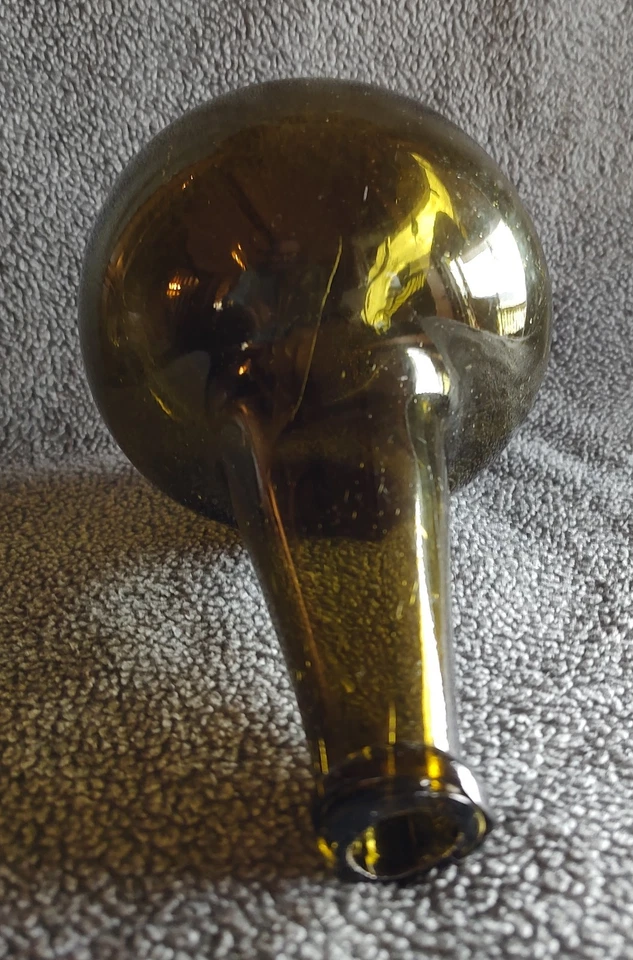 Botella de pezuña de caballo de cebolla holandesa 1740 ¡Bonita! Foto 4 de 4