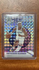 2020-21 Panini Mosaic Shai Gilgeous-Alexander Men of Mastery Prizm #3