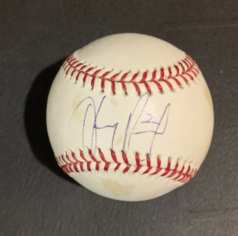 Hanley Ramirez Signed Auto OMLB Major League Baseball Red Sox FREE SHIPPING