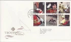 GB Stamps First Day Cover Trooping the Colour, Royalty, parade, horse SHS  2005