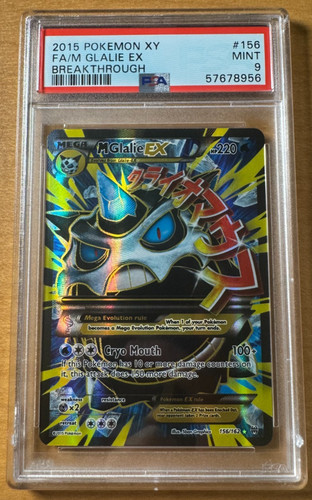 Glalie-EX graded PSA 9 for sale on eBay