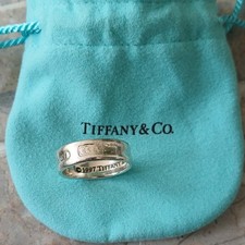 Tiffany & Co. 1837 Ring 925 Sterling Silver Size  Pre Owned 1997 Jewellery