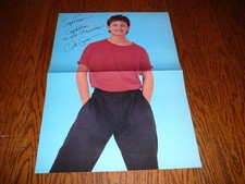 Kirk Cameron poster Michael J. Fox centerfold photo Mike Seaver Alex P. Keaton