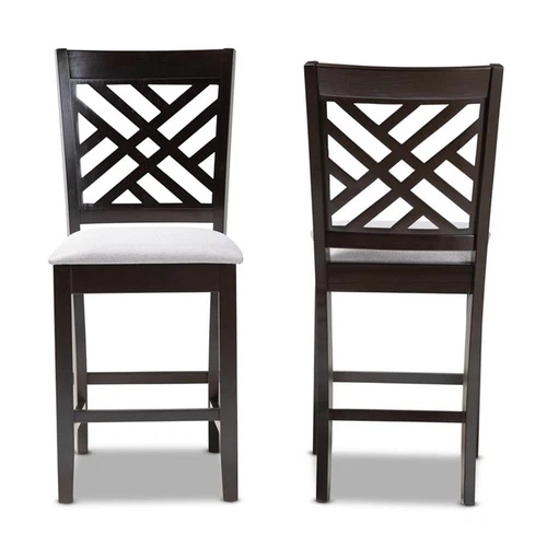 Baxton Studio Caron Stool - Thumbnail 2