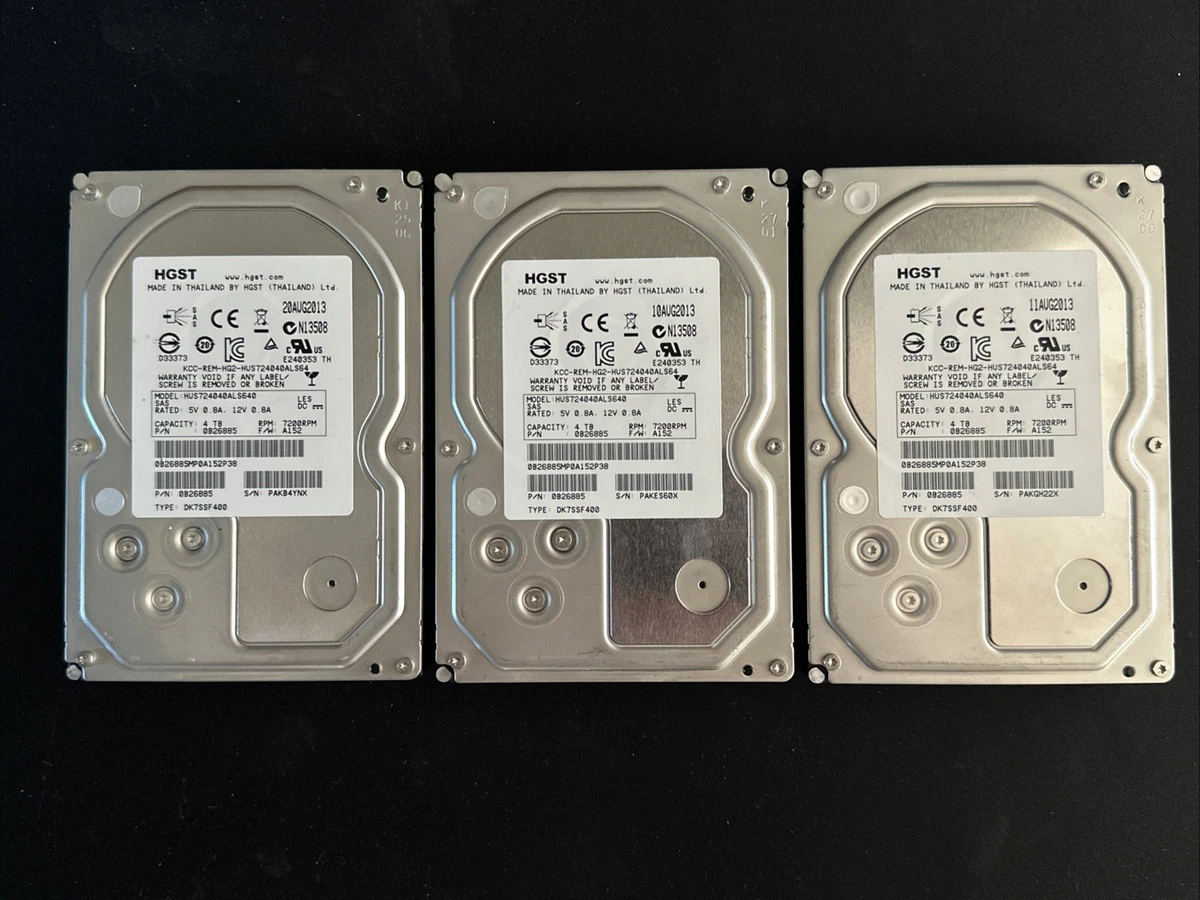 HGST 4TB Computer Internal Hard Disk Drives for sale | eBay