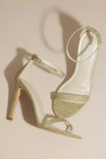 Women Stilettos High Heel Open Toe Ankle Strap Wedding Dress Pump Shoes US