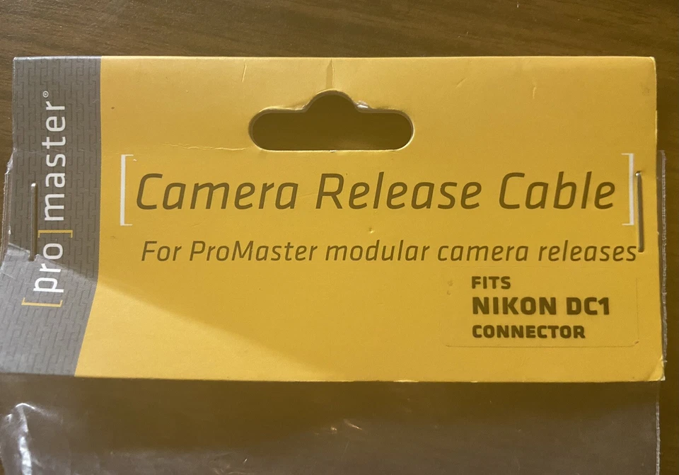 Promaster Camera Release Cable for use with Nikon DC1 - NEW - Image 4 of 4