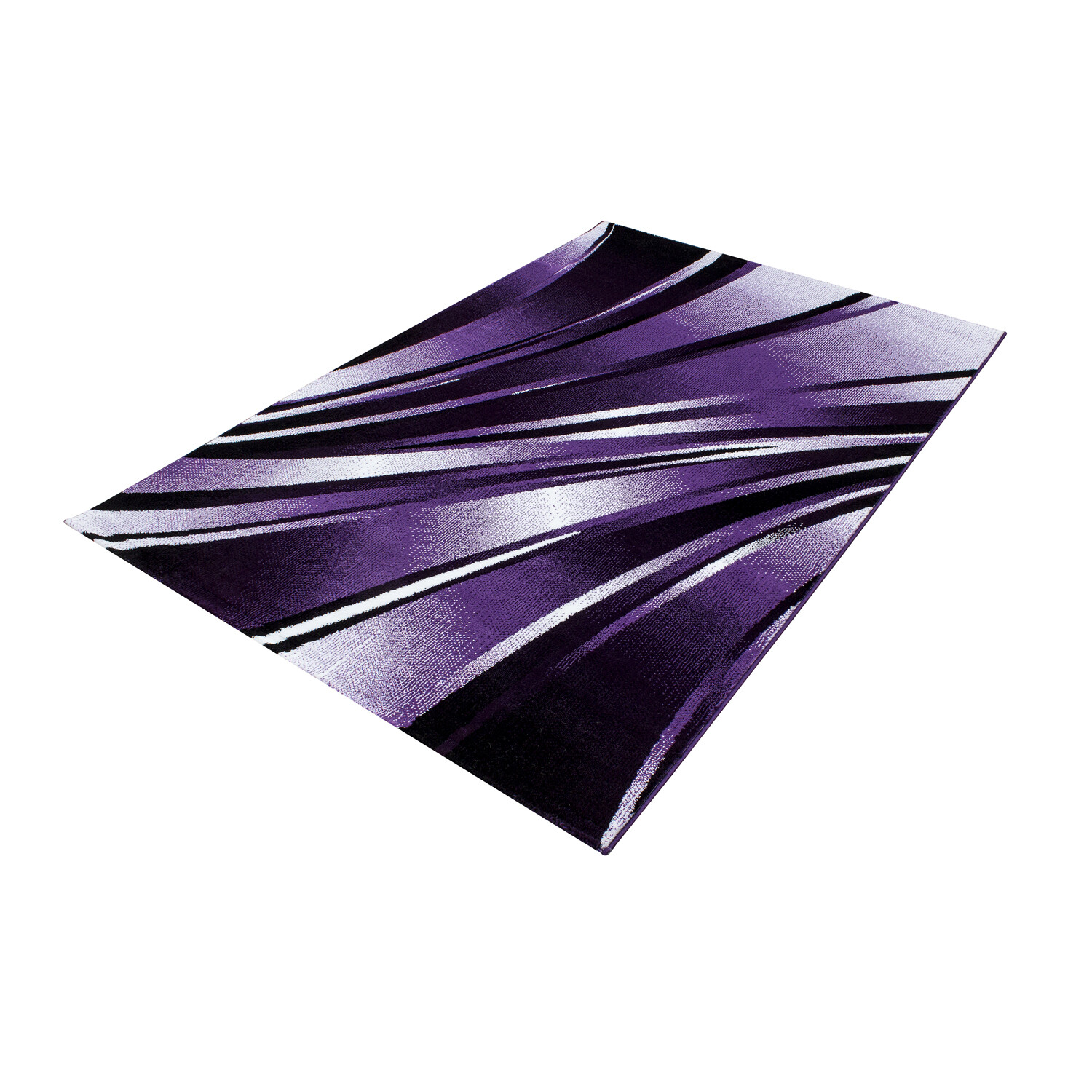 Moderner Design Teppich Wellen Teppich Kurzflor Wohnzimmer versc. Farben Größen