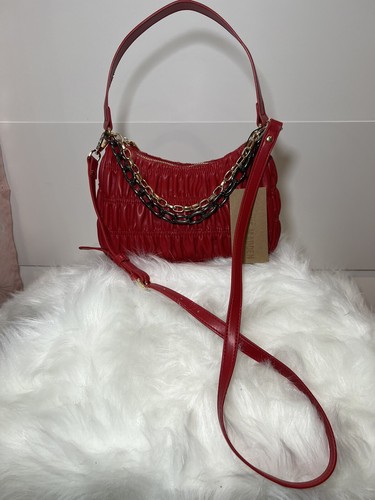 Steve Madden Crimson BSwagger Red Chain 