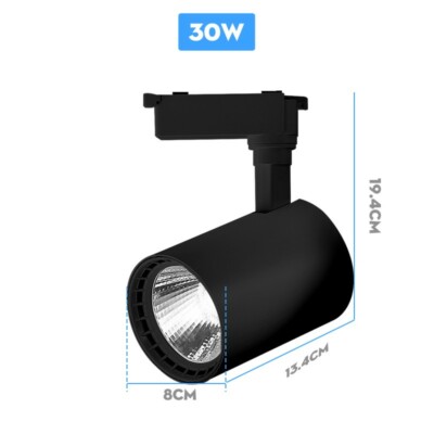 30W Mini Spotlight Zoomable Adjustable Spot Focus Lamp Linear Magnet