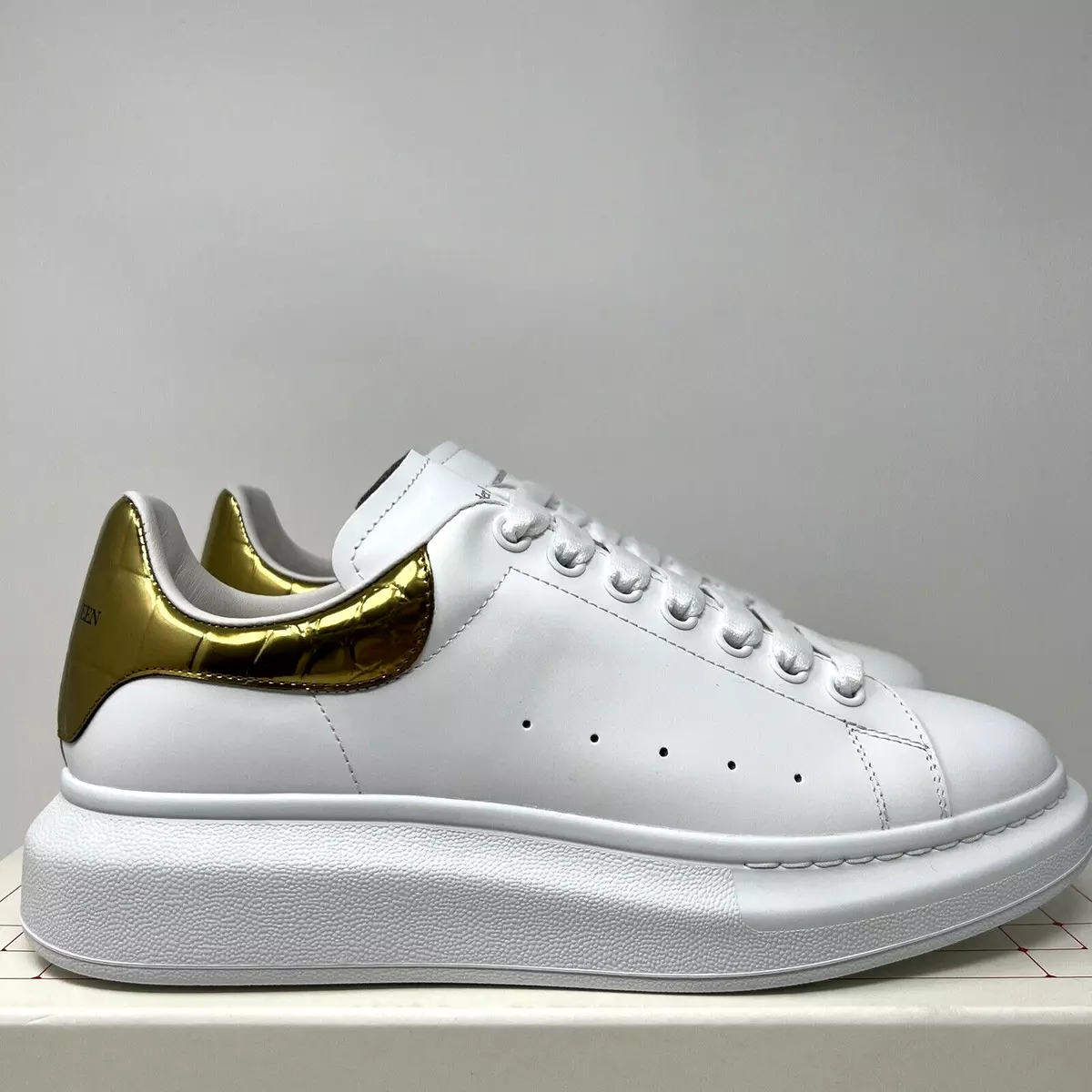 Alexander McQueen Men's Oversized Platform Sneakers