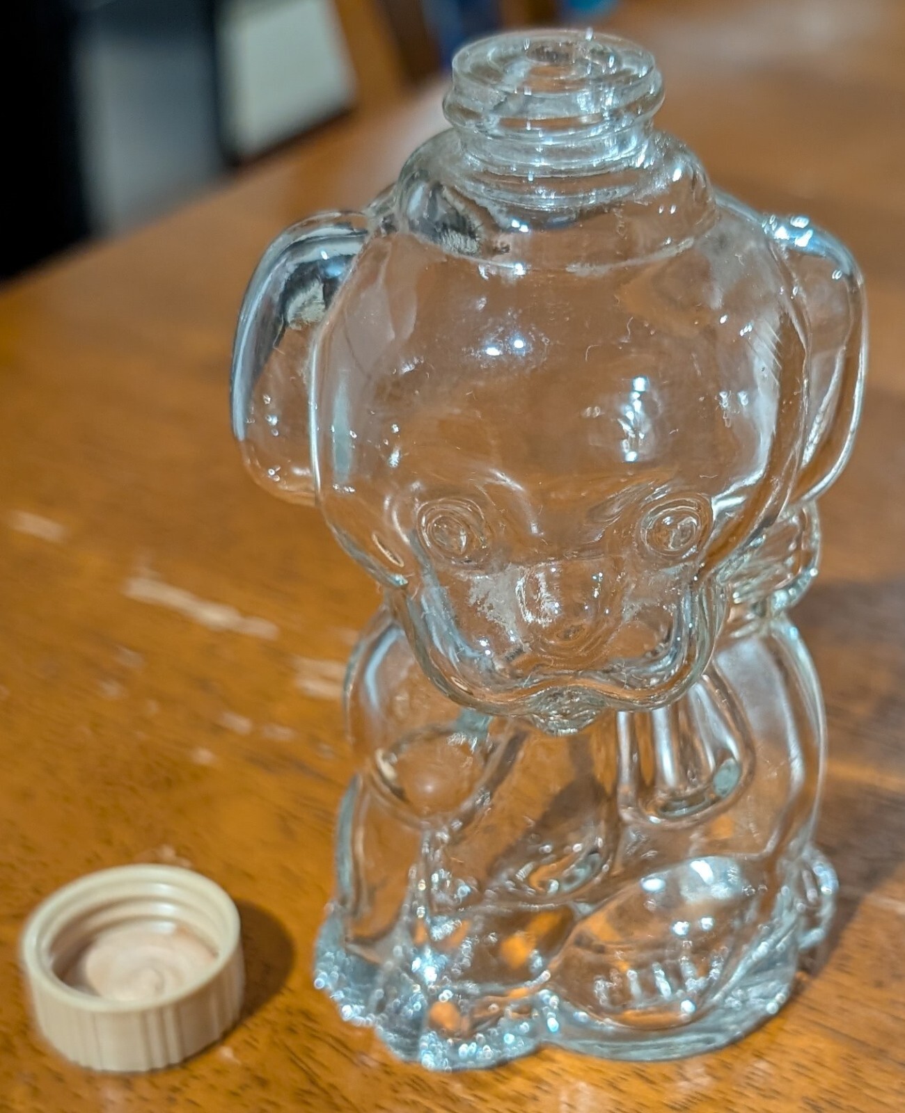 Manon Freres Puppy Dog Figural Empty Glass Perfume Bottle, France