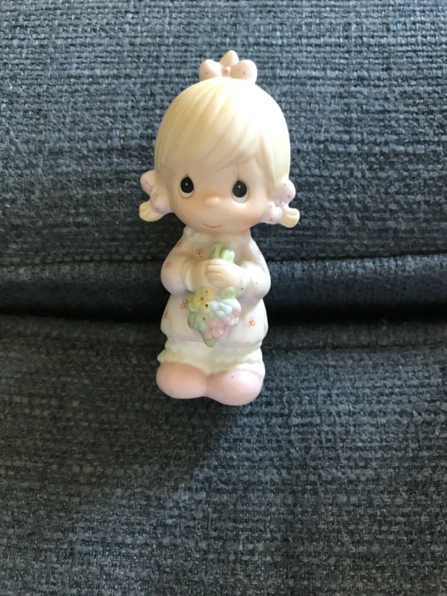 Precious moments top flower girl doll