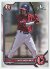 2022 Bowman Prospects #BP-21 Jose Pastrano NM-MT Guardians 1st Bowman ID:41976