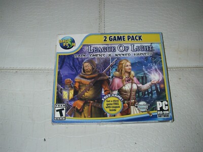 BIG FISH LEAGUE OF LIGHT DARK OMENS AND WICKED HARVEST 2  GAME PACK PC