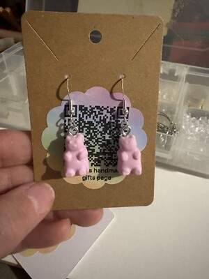 Handgefertigte Fimo Gummibärchen Ohrringe Kaufen Sie 2 erhalten Sie 1 gratis